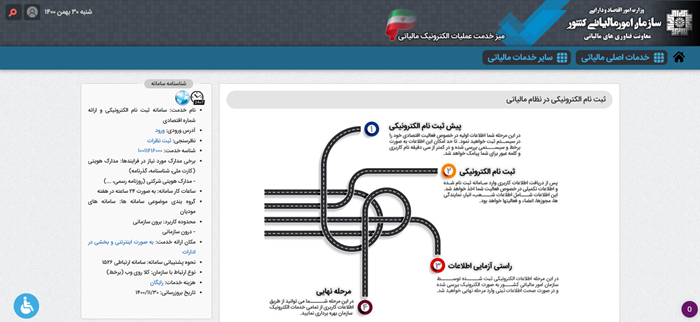 ثبت دستگاه کارتخوان برای مودیان فاقد پرونده مرحله 3